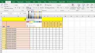 EXCEL dasturida jadvallar bilan ishlash [upl. by Carpio]