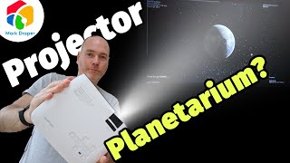 DIY Projector Planetarium  Apeman LC350 Projector Review [upl. by Masha699]