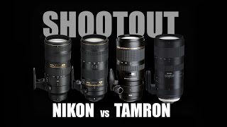 Nikon FL vs Tamron G2 The Best 70  200 28 Shootout [upl. by Dorthy526]