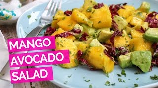 Mango Avocado Salad [upl. by Elehcin]