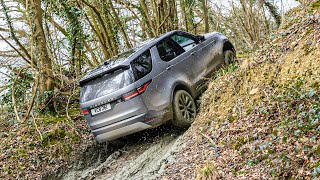 Land Rover Discovery OFFROAD Mud Test with Asphalt Tires [upl. by Cralg]