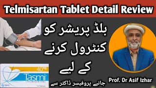 Telmisartan Tablets 40 mg In Hindi  Tasmi Tablet Use In Urdu Full Review [upl. by Ayocal]