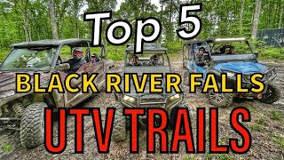 Black River Falls UTV Trails  Top Five Trails from our Weekend of Camping with the Polaris General [upl. by Nhepets]