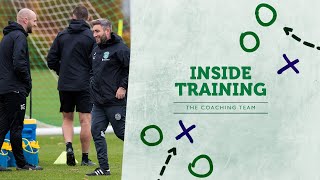 Inside Training The Coaching Team  Hibernian FC [upl. by Gert]