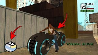 Secret Tron Bike Location in GTA San Andreas Hidden Place [upl. by Menell]