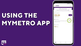 How to Use the myMetro App  Metro By TMobile [upl. by Durrace]