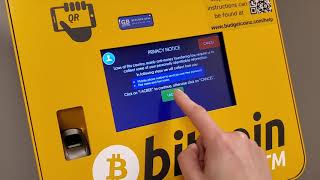 How to Use a Bitcoin ATM to Buy or Send Bitcoin More than 1000  Step by Step Guide [upl. by Nylazor911]