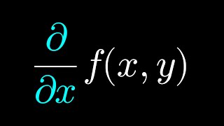 Partial Derivatives Quick Example [upl. by Aikenat]