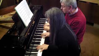 Smetana  Vltava Moldau for piano four hands [upl. by Darrell296]