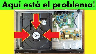 Reparación DVD no lee disco solución muy fácil [upl. by Tandi]