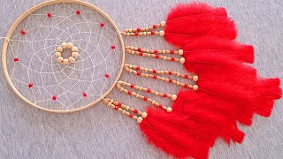 DIY como hacer un ATRAPASUEÑOS paso a paso  DIY Dreamcatcher [upl. by Adoree]