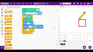 DROWING SHAPES IN PICTOBLOX WITH PEN [upl. by Ynohtn]