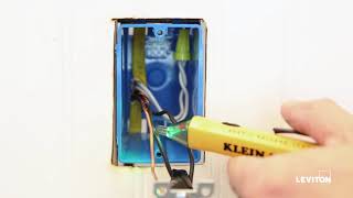 How to Identify a Neutral Wire  Leviton [upl. by Sivrup]