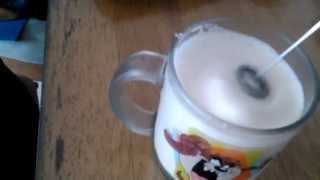 Aerolatte Review Frothing Cold Milk In Under 1 Minute [upl. by Leighton]