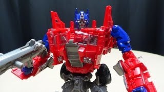 Age of Extinction Voyager EVASION MODE OPTIMUS PRIME EmGos Transformers Reviews N Stuff [upl. by Calloway]