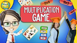 MULTIPLICATION GAME for BEGINNERS LEVEL 1 Practice Your Times Tables Skills [upl. by Ranger]