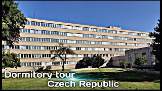 European Dormitory tour Czech Republic  Student Dorm  Masaryk University  Brno [upl. by Zitella119]