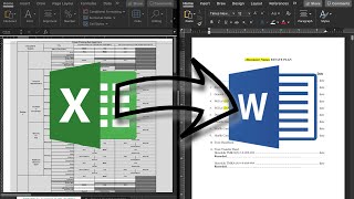 22 Automating Word Documents from Excel  No VBA  Building Forms and Using Formulas [upl. by Anavi]