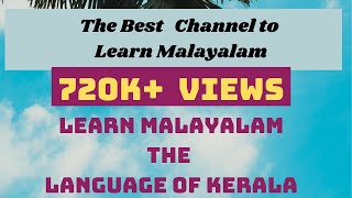 LEARN MALAYALAM LANGUAGEINTRO BASIC WORDS ampPHRASESENGLISH TUTORIAL [upl. by Nevaed8]