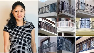 100 Modern Balcony Grill Railing Design  Balcony Stainless Steel Railing Handrails Railing Grill [upl. by Stegman]