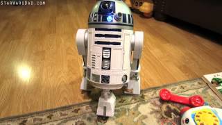 Star Wars R2D2 Interactive Astromech Droid [upl. by Einuj]